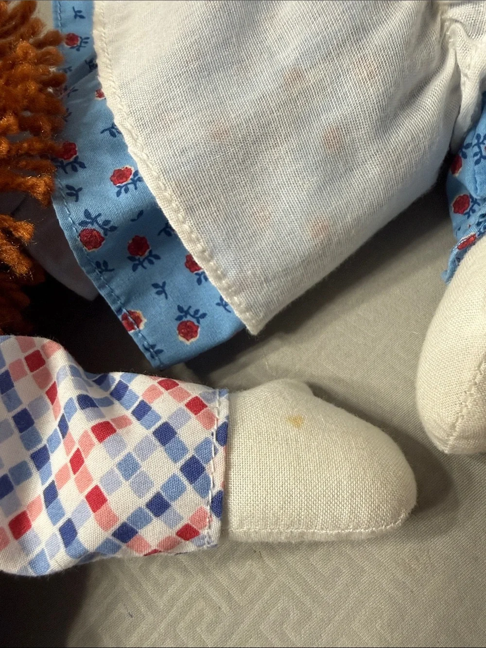 Vintage Dakin Raggedy Ann & Andy 85th Birthday Commemorative Plush Dolls Set 12”
